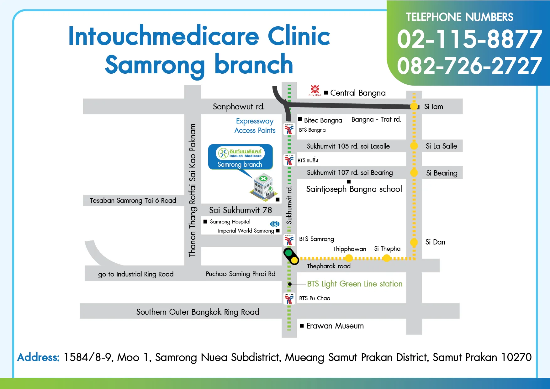 intouch samrong map
