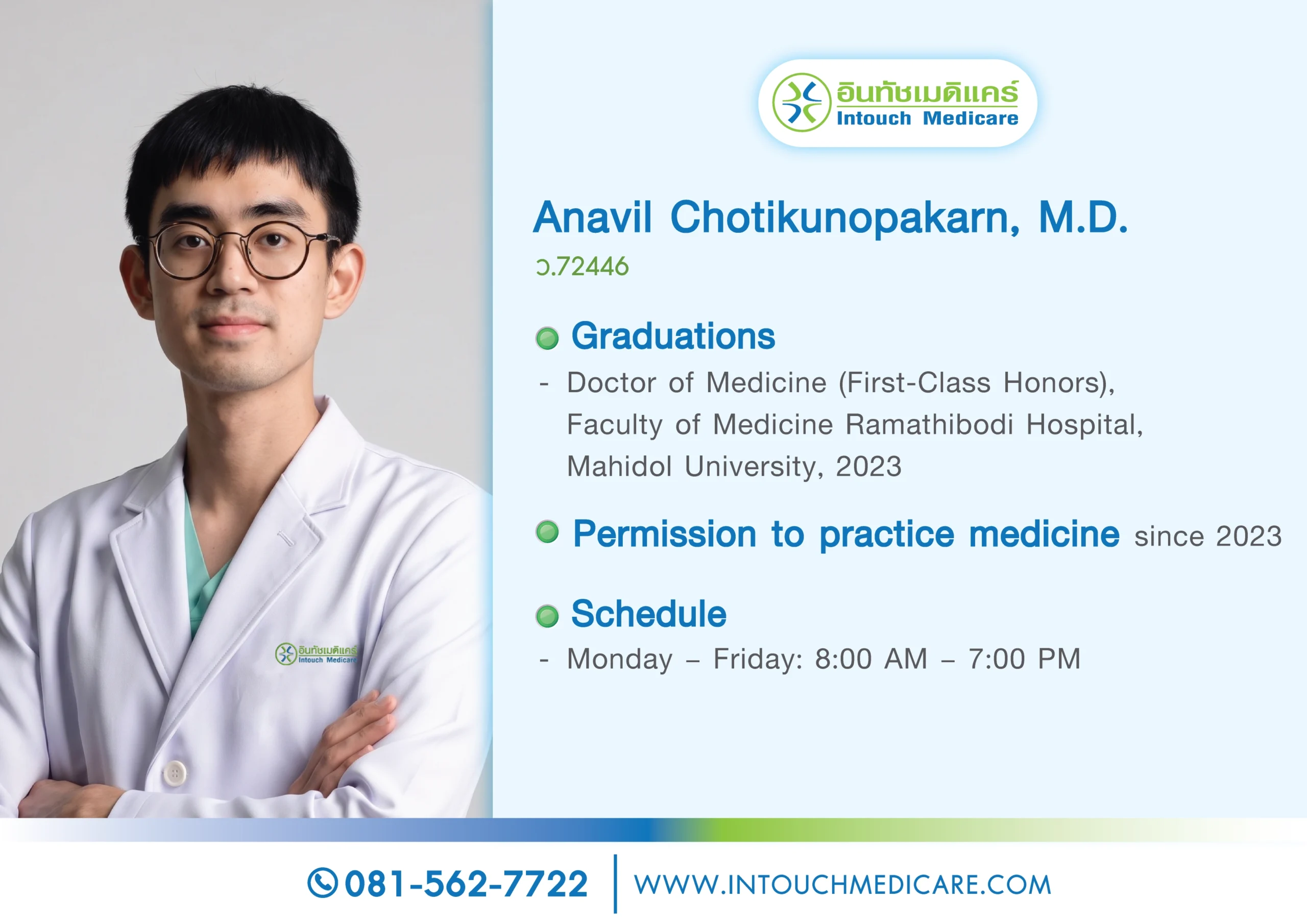 Dr.Anavil Chotikunopakarn