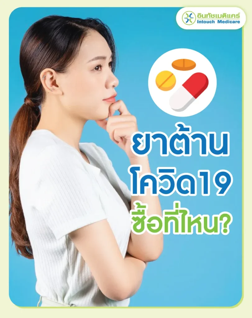 ยาต้านโควิด ซื้อที่ไหน