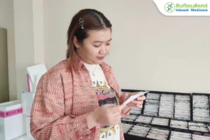 กิจกรรมตรวจวัดสายตาให้เจ้าหน้าที่ประจำปี 2568