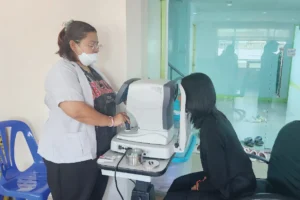 กิจกรรมตรวจวัดสายตาให้เจ้าหน้าที่ประจำปี 2568