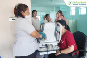 กิจกรรมตรวจวัดสายตาให้เจ้าหน้าที่ประจำปี 2568