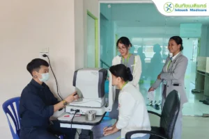 กิจกรรมตรวจวัดสายตาให้เจ้าหน้าที่ประจำปี 2568