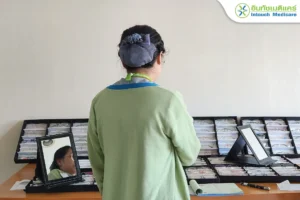 กิจกรรมตรวจวัดสายตาให้เจ้าหน้าที่ประจำปี 2568