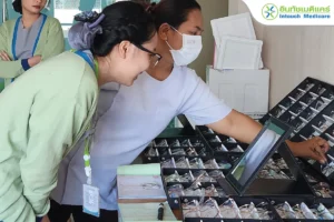กิจกรรมตรวจวัดสายตาให้เจ้าหน้าที่ประจำปี 2568