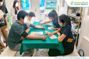 ตรวจสุขภาพเคลื่อนที่-บริษัทคริสตัลเมติกส์-แลบอราทอรี่-ประจำปี-2568