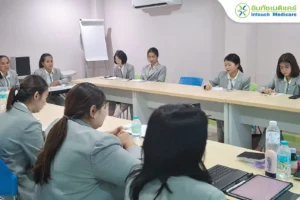 อบรมผู้จัดการสาขา เรื่อง ผลงาน บทบาท เป้าหมาย Roadmap ของคลินิกสู่ปี 2569