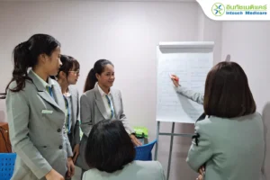 อบรมผู้จัดการสาขา เรื่อง ผลงาน บทบาท เป้าหมาย Roadmap ของคลินิกสู่ปี 2569