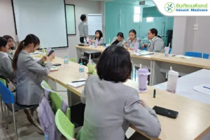 อบรมผู้จัดการสาขา เรื่อง ผลงาน บทบาท เป้าหมาย Roadmap ของคลินิกสู่ปี 2569