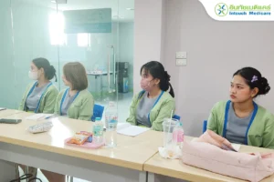 อบรมพนักงานใหม่ เรื่อง ทบทวนโปรแกรมพื้นฐานเพื่อการบริการอย่างมืออาชีพ