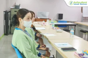 อบรมพนักงานใหม่ เรื่อง ทบทวนโปรแกรมพื้นฐานเพื่อการบริการอย่างมืออาชีพ