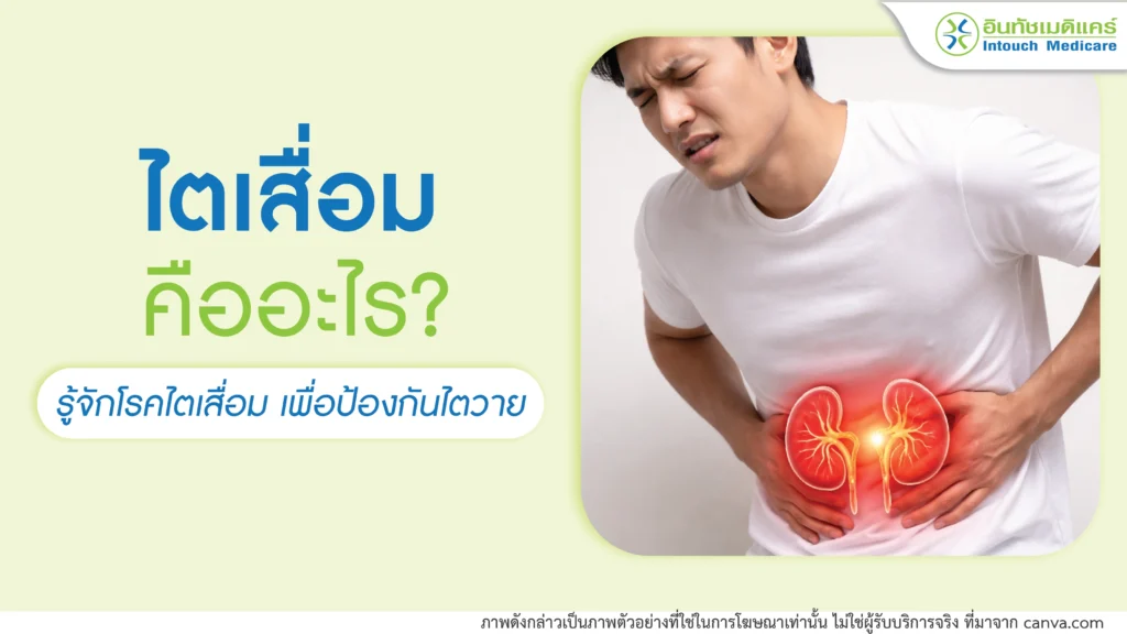 ไตเสื่อมคืออะไร