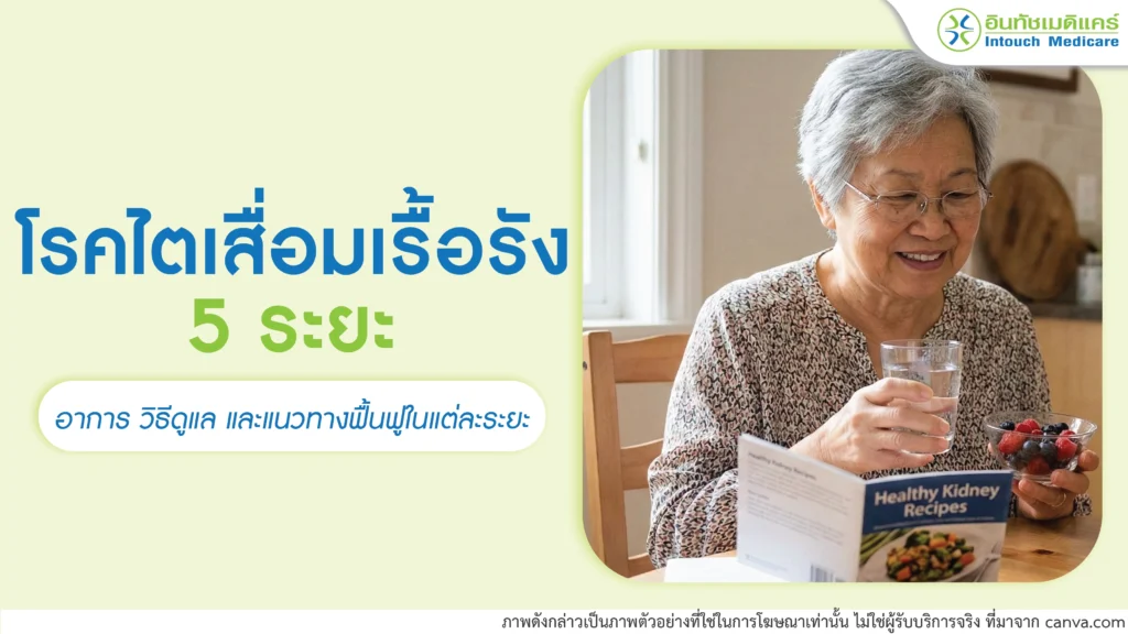 โรคไตเสื่อมเรื้อรัง 5 ระยะ