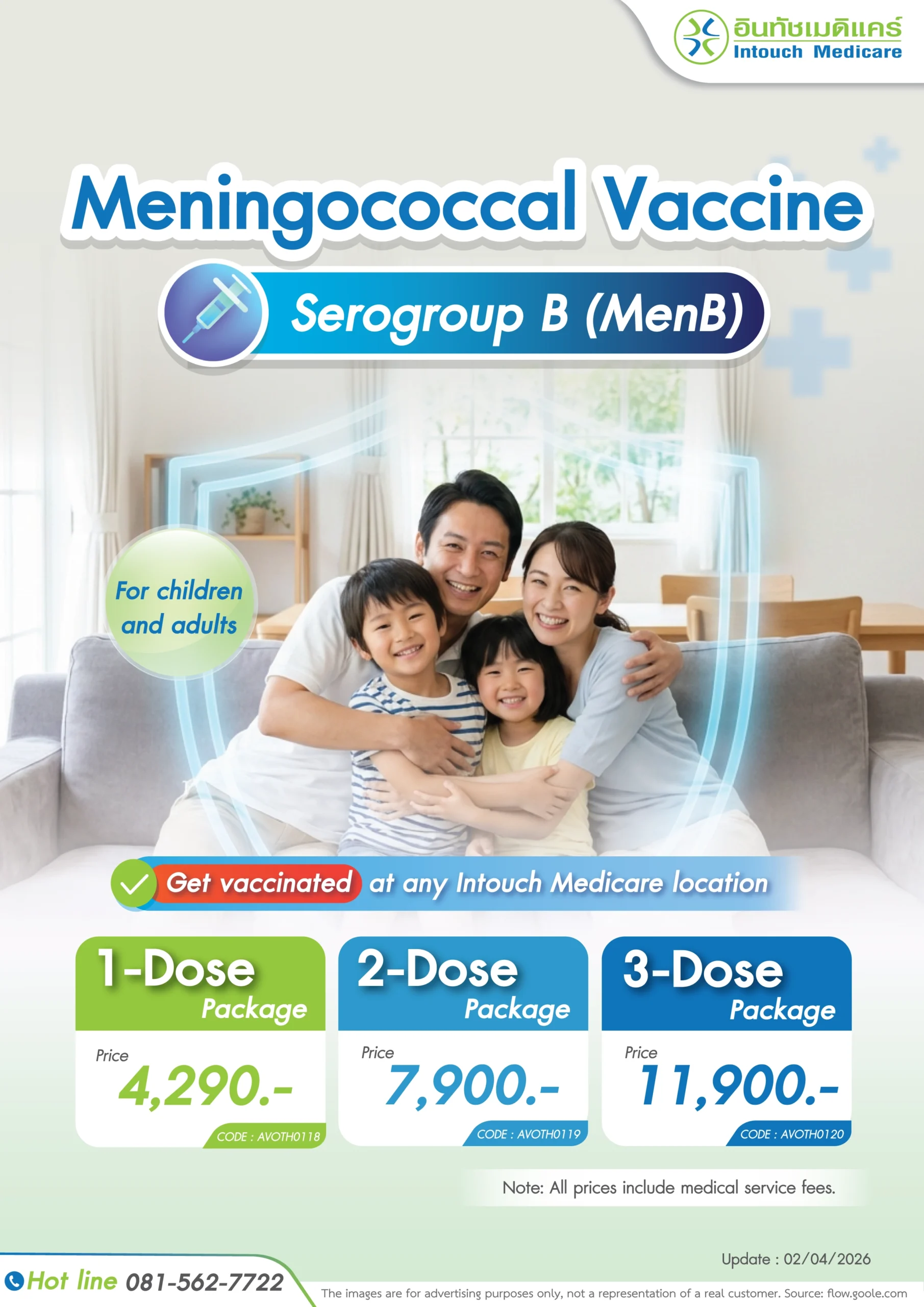 Meningococcal Vaccine price