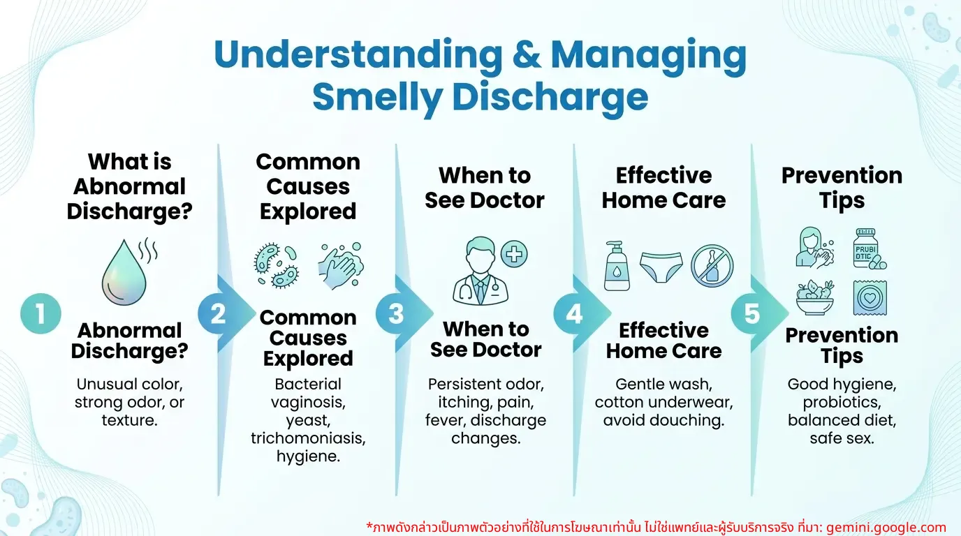 Foul-smelling vaginal discharge: Signs and causes to know