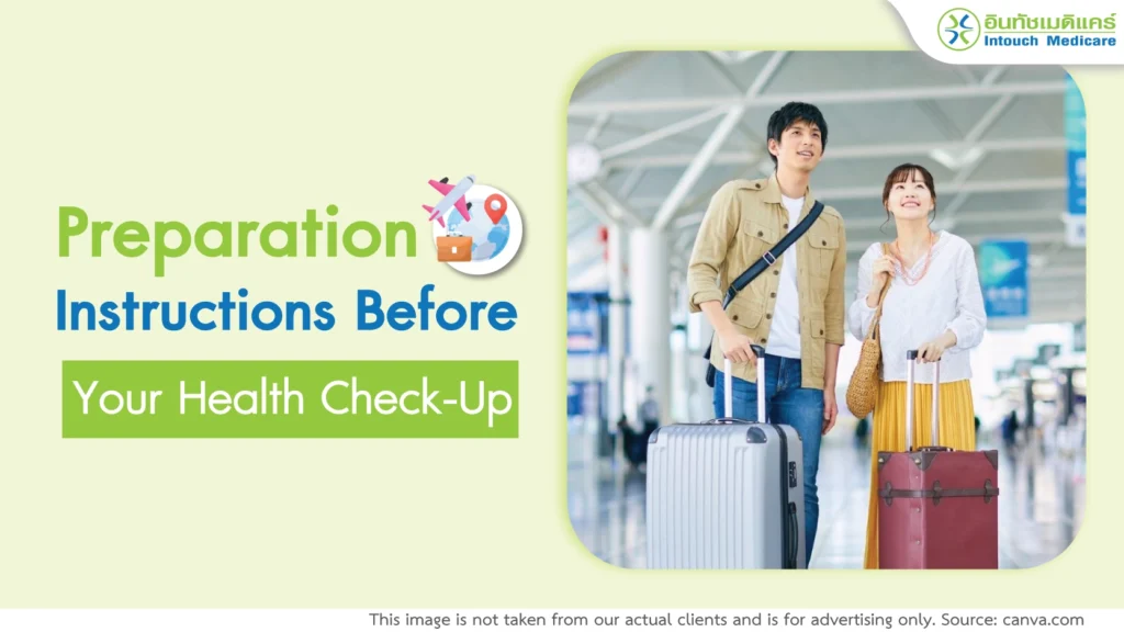 Preparation Instructions Before Your Health Check-Up